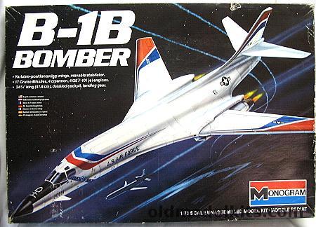 Monogram 1/72 Rockwell B-1B Bomber, 5605 plastic model kit